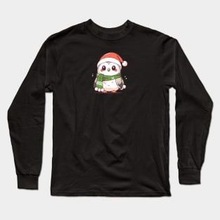 Little Owl Christmas Long Sleeve T-Shirt